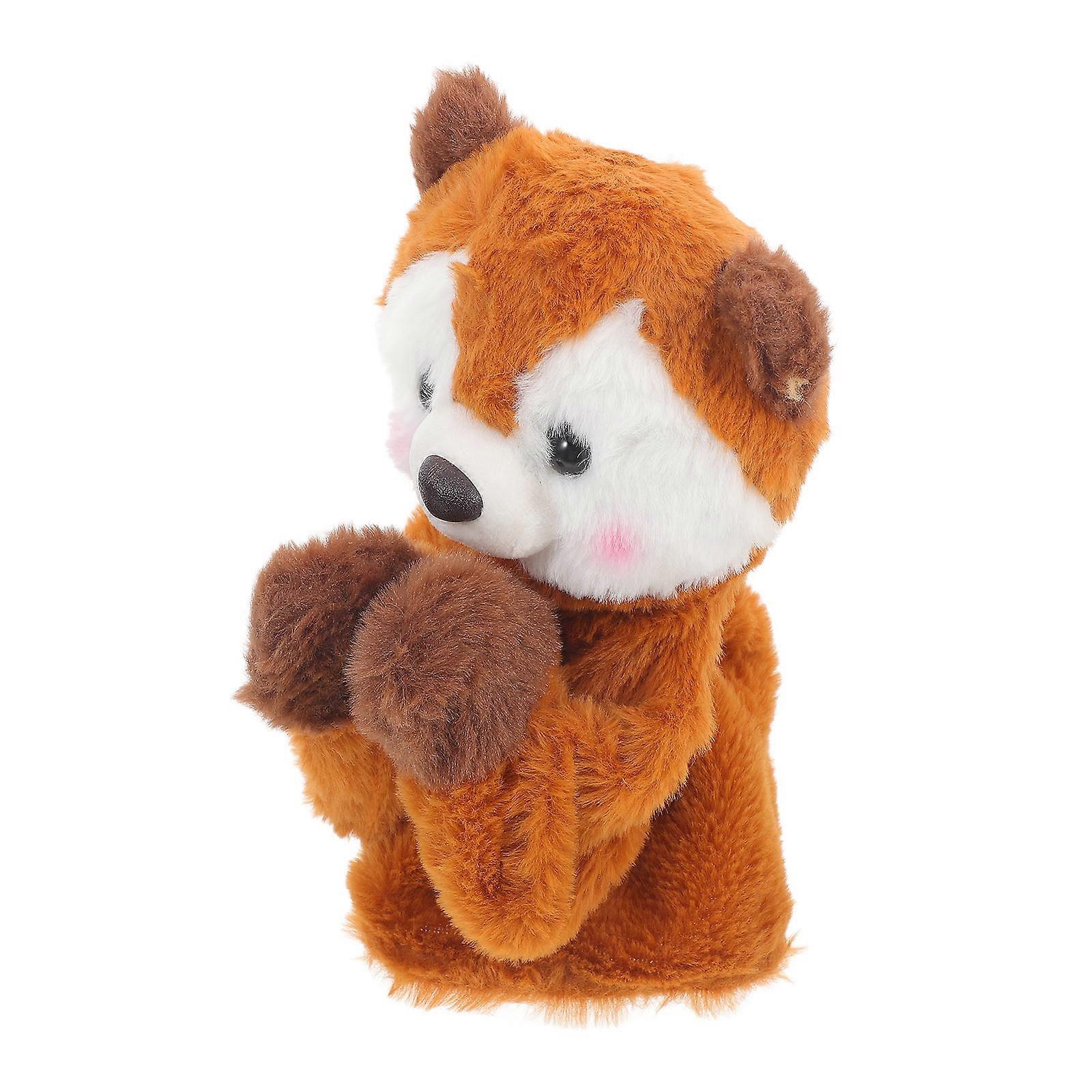 Boxing Hand Puppet Animal Toy with Sound Function Interactive Toy for Kids