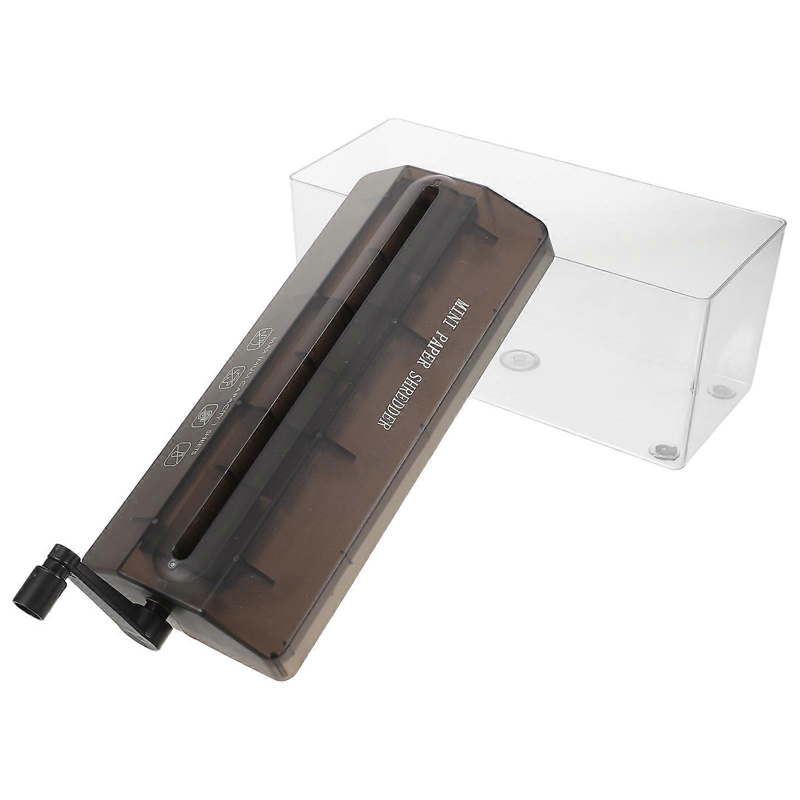 Manual Paper Shredder for Home Office Document Shredder 1 Portable Tool