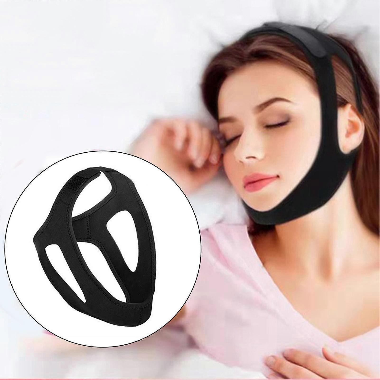 Anti Snoring Chin Strap for Sleeping Adjustable Reusable CPAP Support