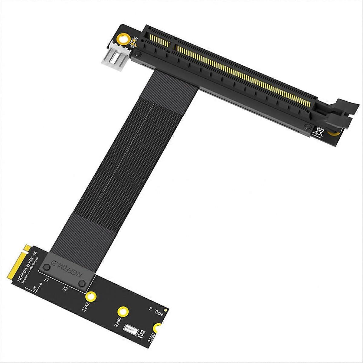 M.2 NGFF Key M to PCI-e 16x Graphics Card Riser Adapter Card