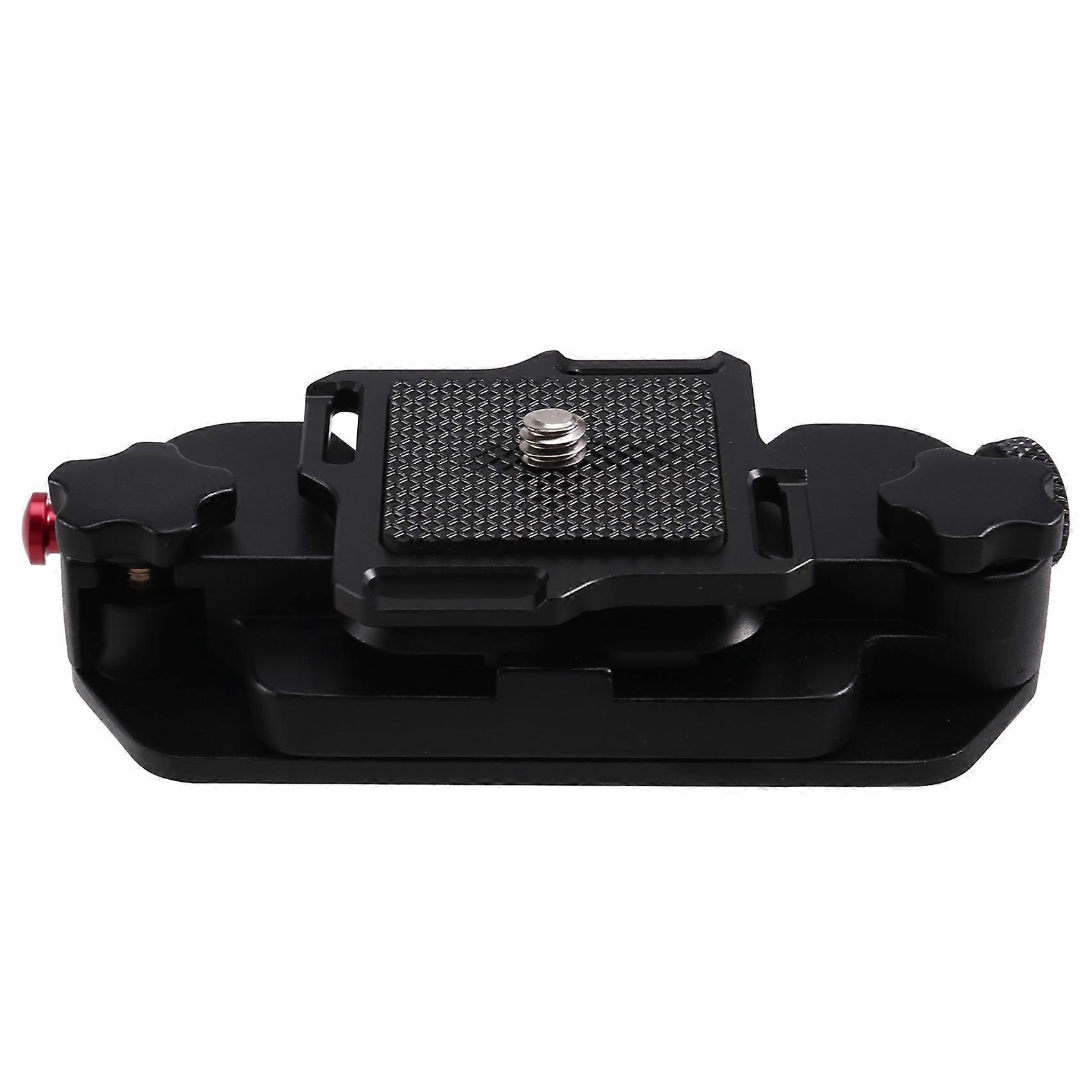 PULUZ Camera Clip Aluminum Quick Release Capture Clip Secure & Accessible for Hiking, Biking, Skiing