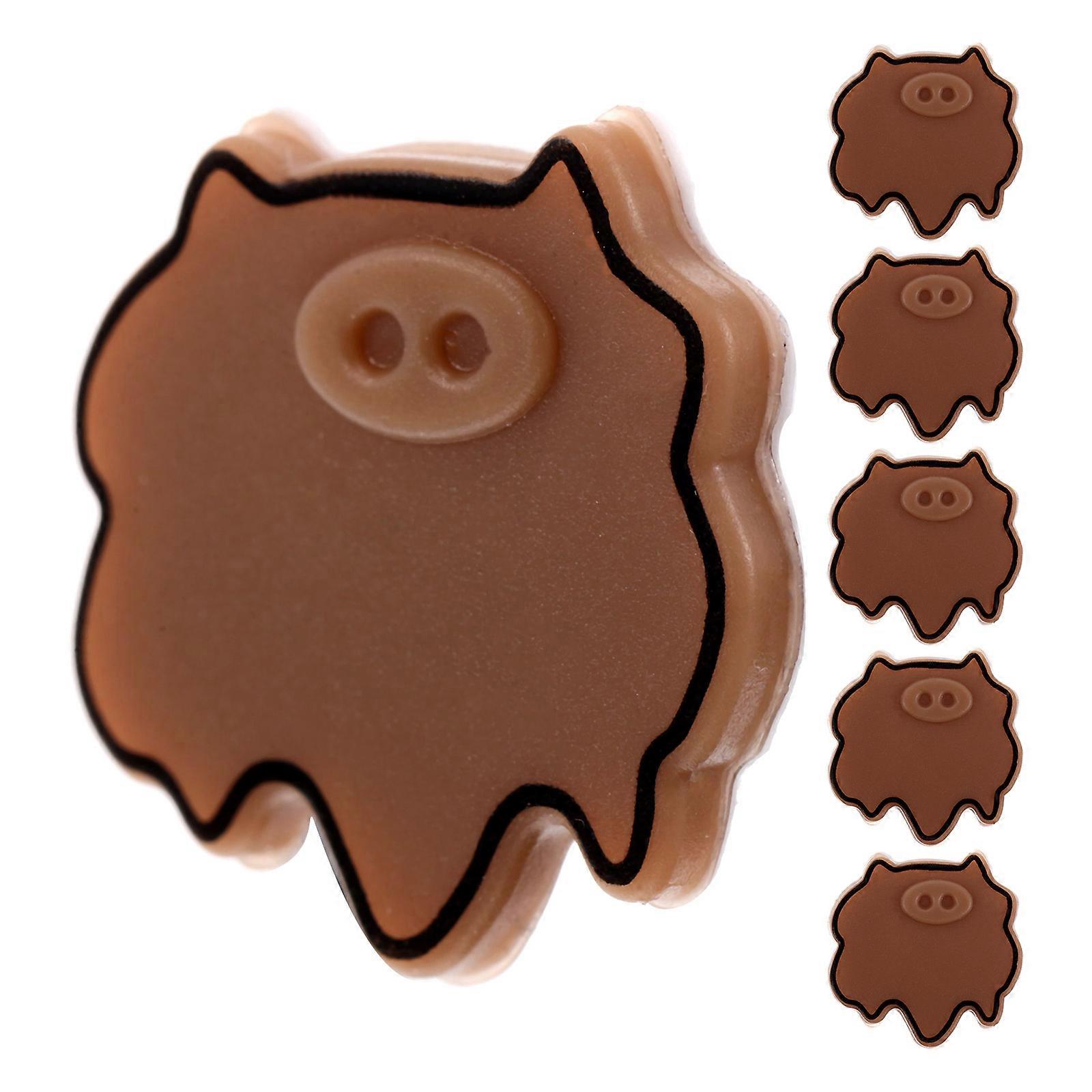 LED Light Blocking Silicone Stickers for Appliance Light Dimming 6Pcs