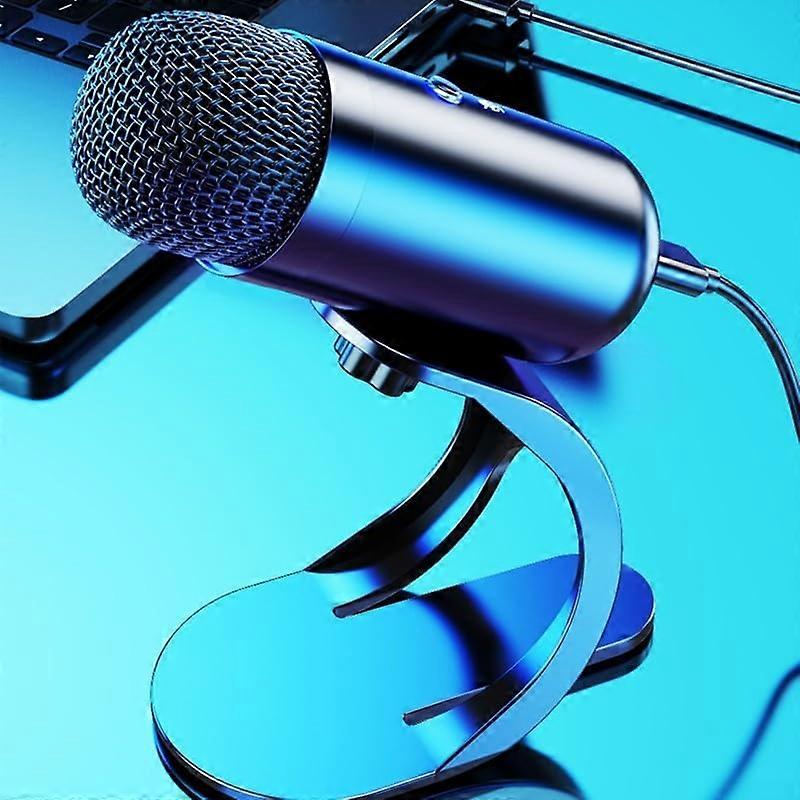 Adjustable USB Gaming Microphone Cardioid Condenser For PC Mac PS4 With Precision Sound Capture For  Communication