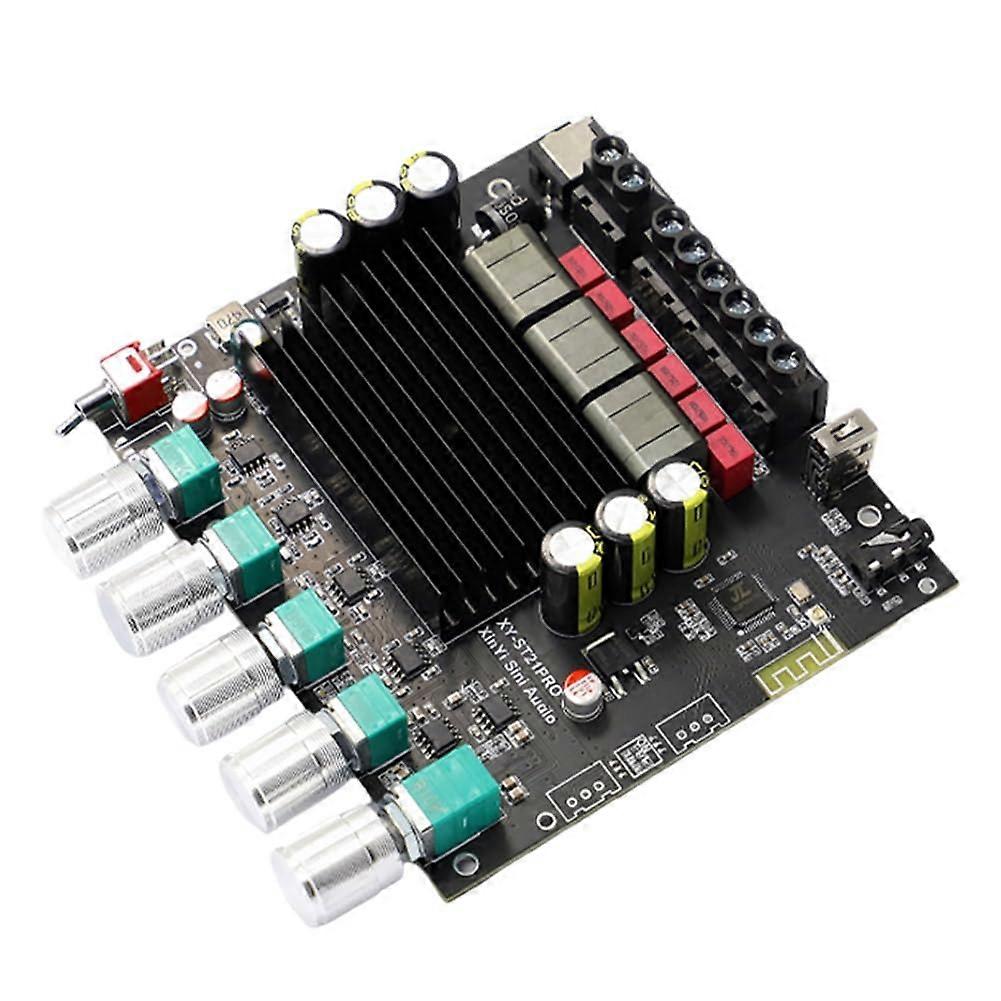 ST21PRO Bluetooth Digital Audio Power Amplifier Board 2.1 Channel 100W X2 Plus 200W Subwoofer TPA3221