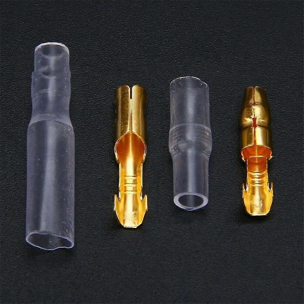 Male Female Connector Kit 200 Pcs Terminals with Insulating Sleeves for Electrical Wiring and DIY Projects