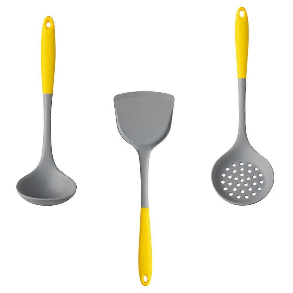 Heat-Resistant Cooking Tools Silicone Spatula for Kitchen Use 1Set