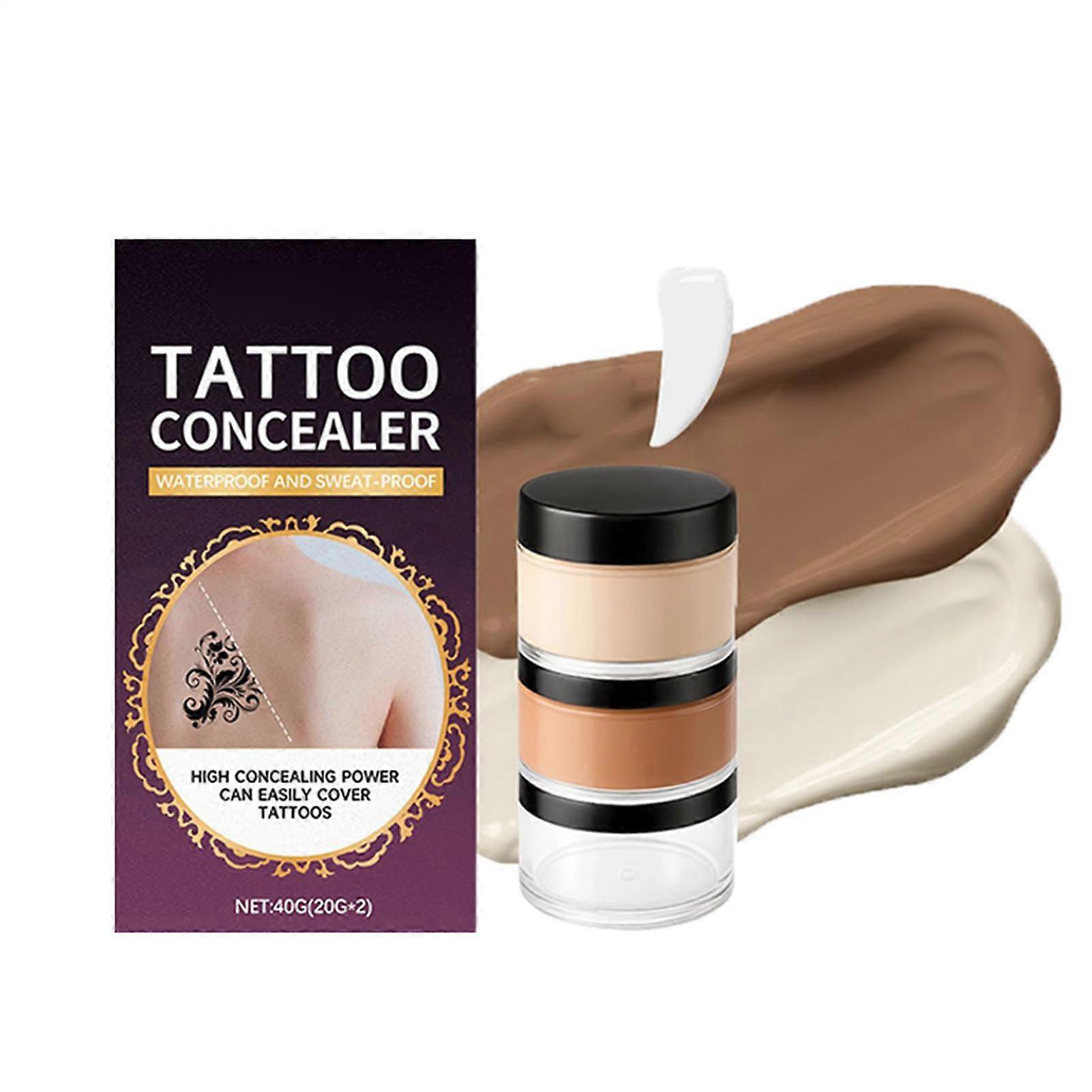 Body Concealer Waterproof Full Coverage Cream for Scars Long Lasting Blendable Matte Finish