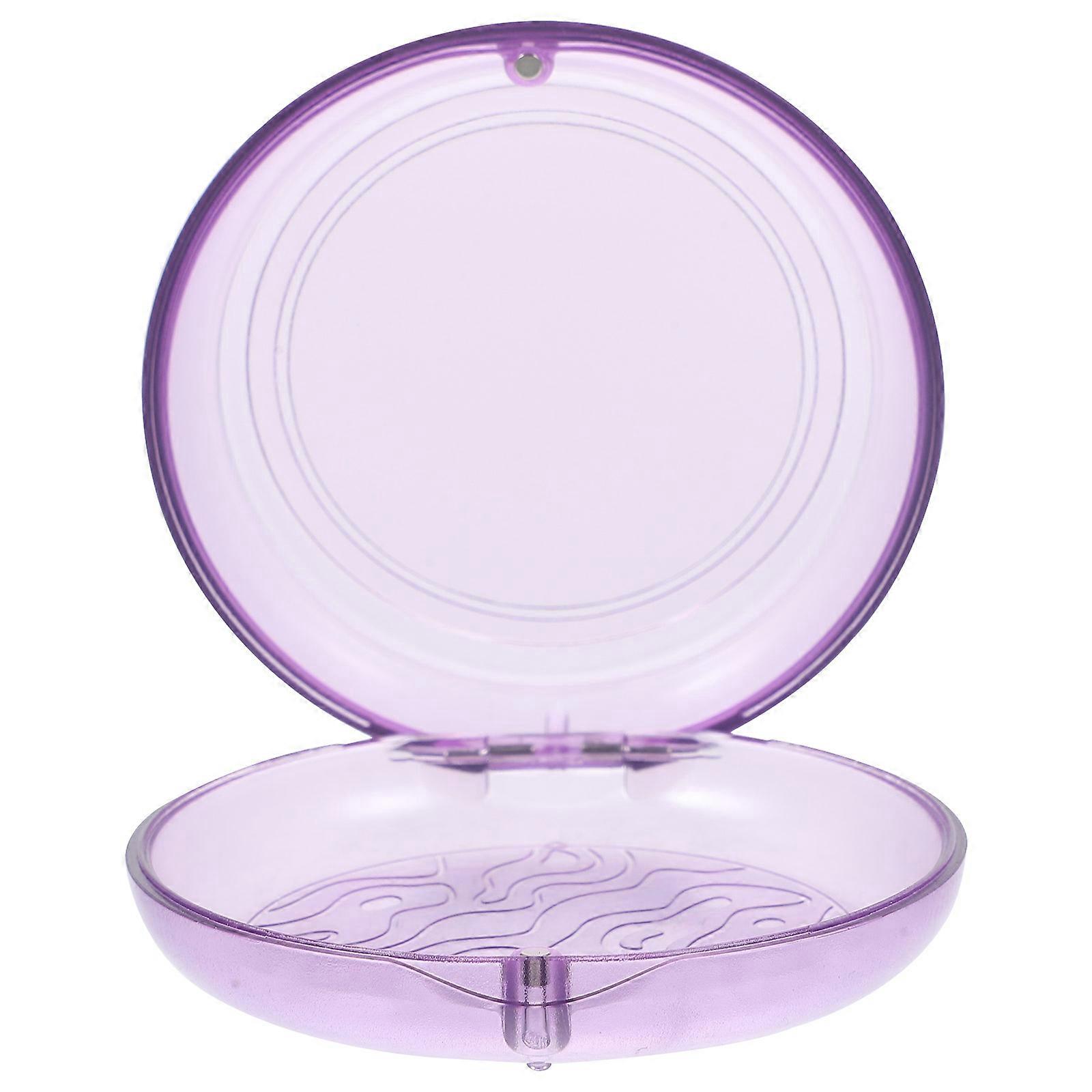 Case Retainer Container Travel Convenience Protection Rectangular 3.3×3.3×1.0in 1Pcs