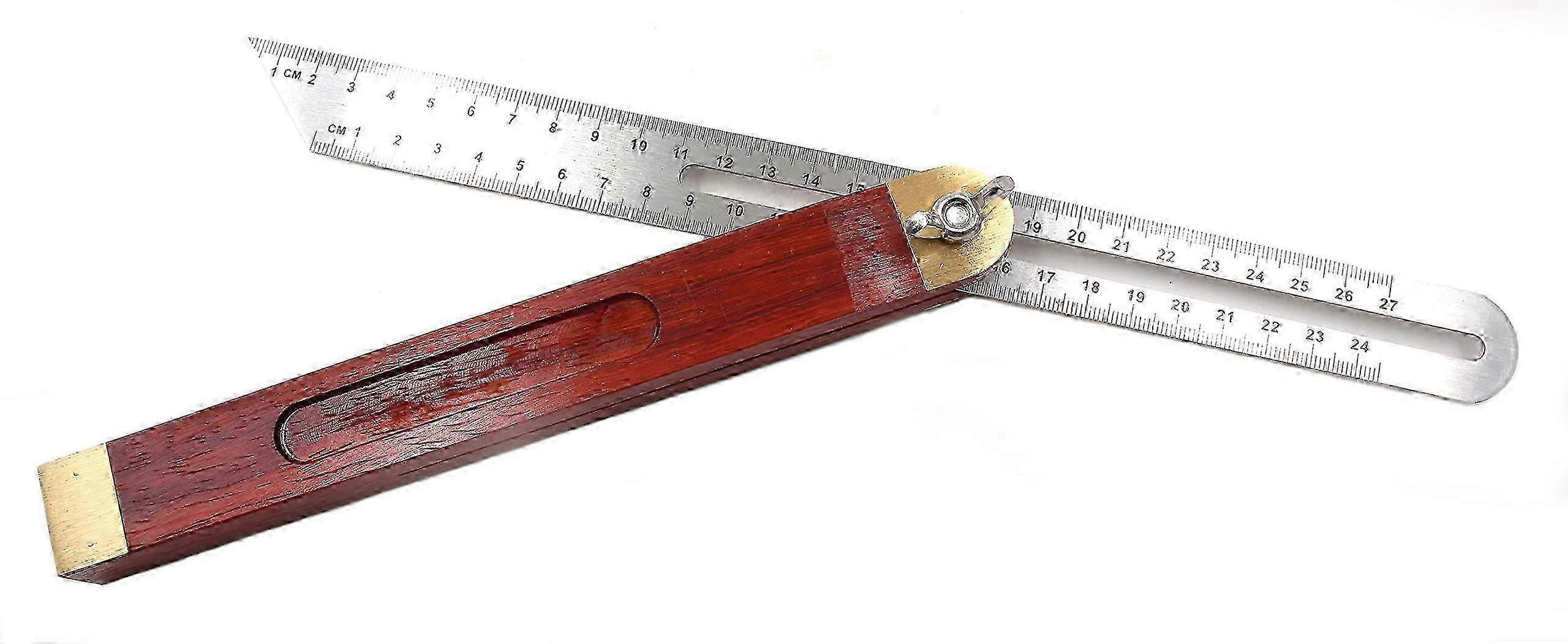 25-26 Stainless Steel Square Combination Square Ruler (27CM)