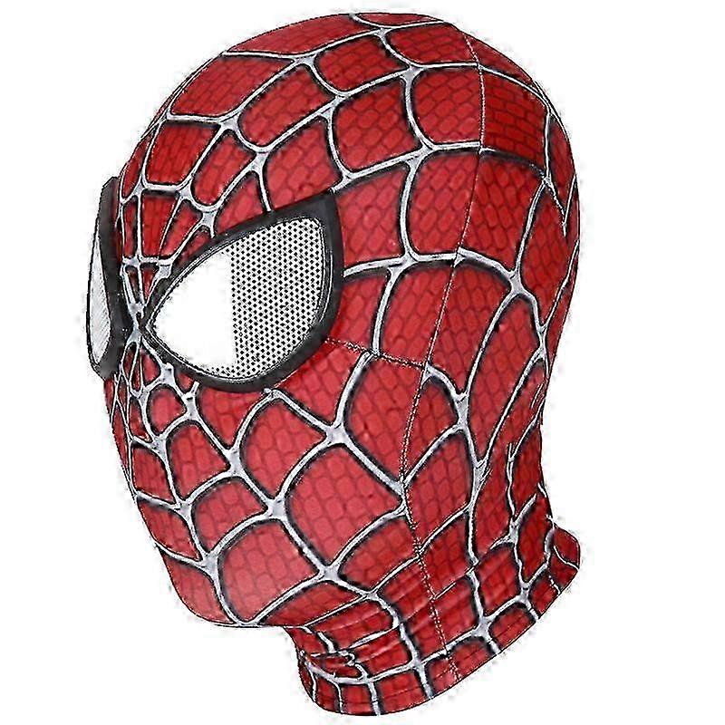 Superhero Mask, 3DSuper Hero Mask Spider Mask Halloween Mask for Men Adult Kids for Halloween Christmas Cosplay Party Kids 04