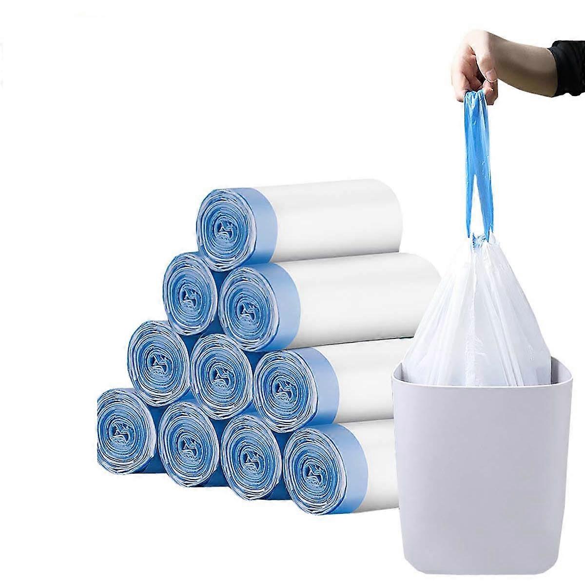 Biodegradable Trash Bags 24 Gallon Extra Thick Leak Proof Drawstring for Kitchen Bathroom Office