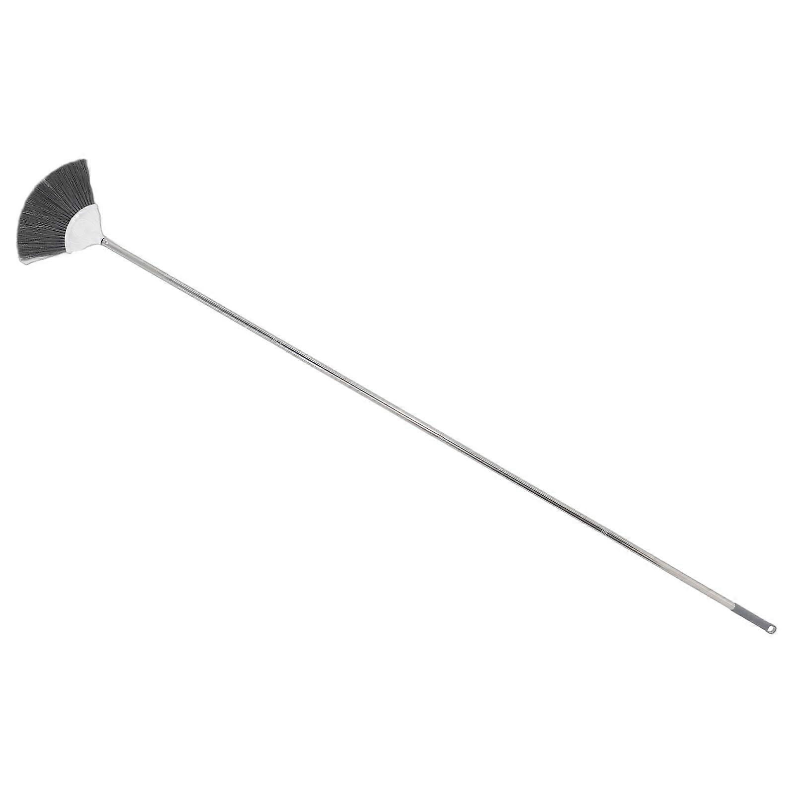 Telescopic Duster for  Ceilings with Adjustable Extendable Pole and Lightweight Cobweb Brush