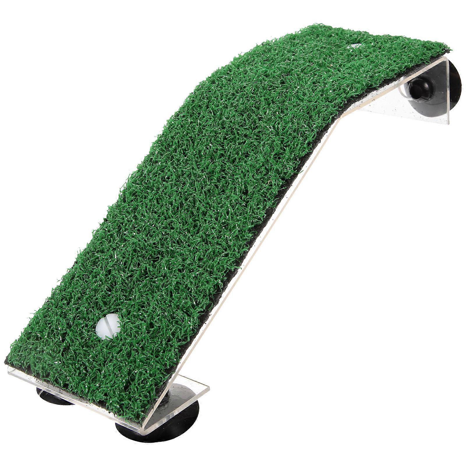 Vivid Grass Ladder Turtle Climbing Platform for Aquarium Use Small