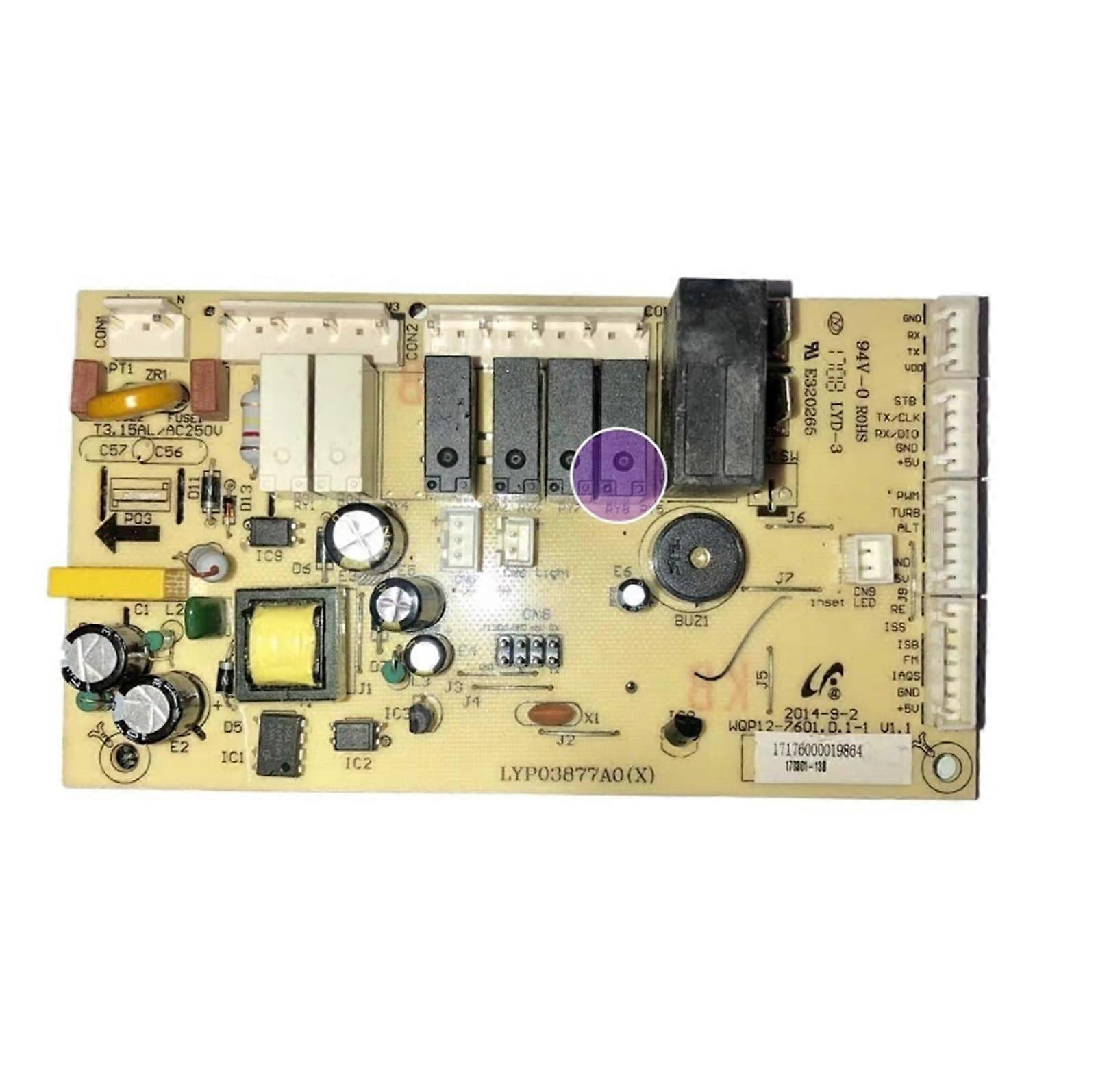 Control Board Replacement for Midea WQP127601 Dishwasher with Smart Sensor and Stable Power Supply