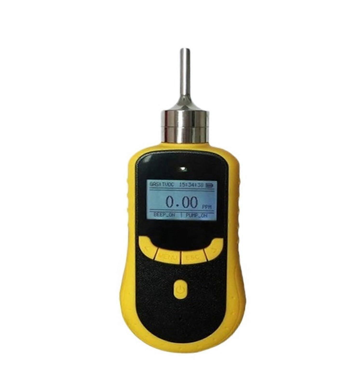 Portable Oxygen Gas Detector 0100% VOL O2 Analyzer with Pump Sampling and Triple Alarm System