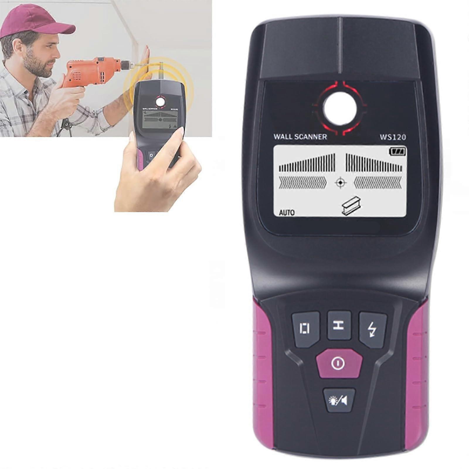 Stud Finder and Wall Scanner with 3 Detection Modes for Metal, Wire and Pipe Detection 110mm Depth