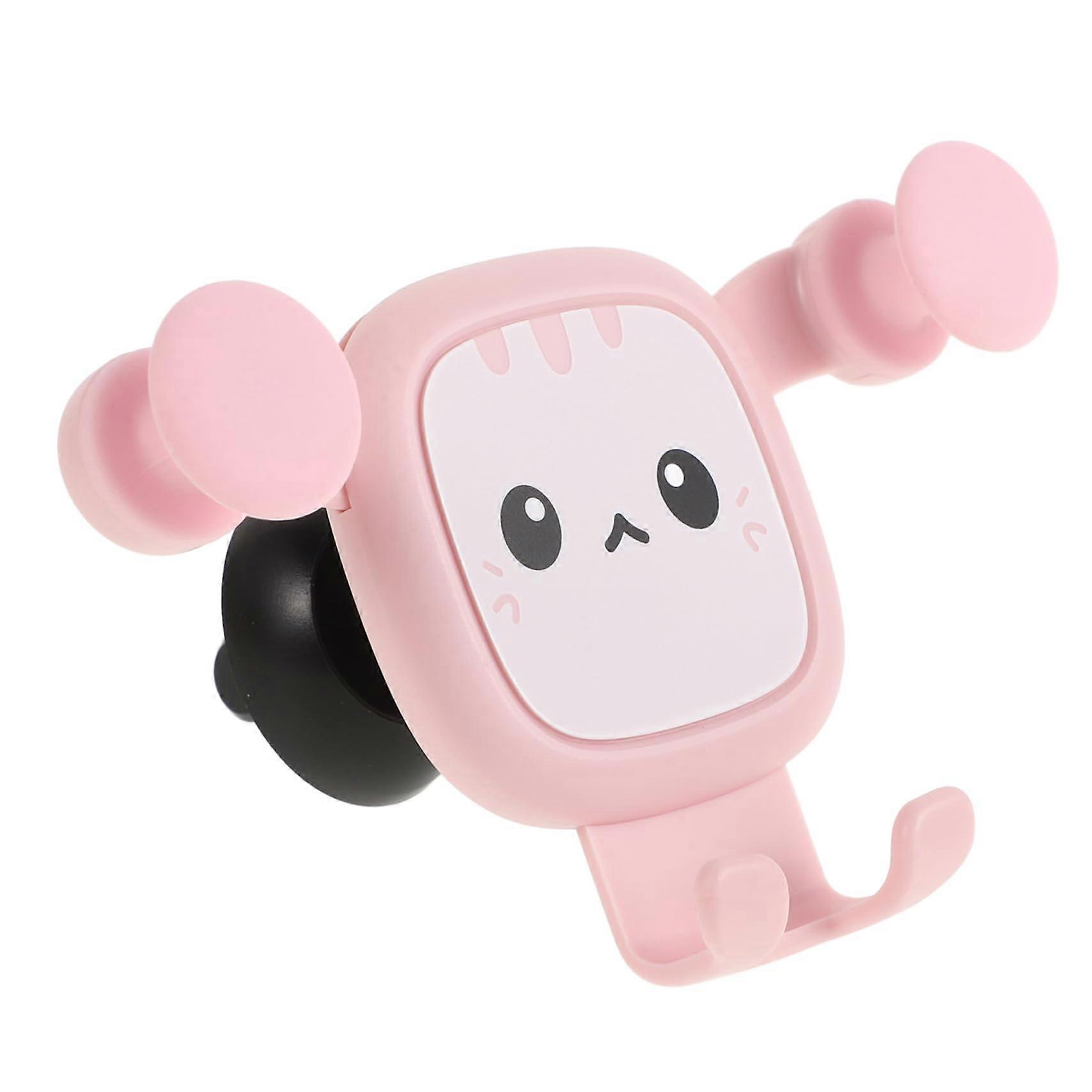 Automatic Sensing Car Phone Holder with Smart Clamp, OneHand Operation, Cute Design for Navigation