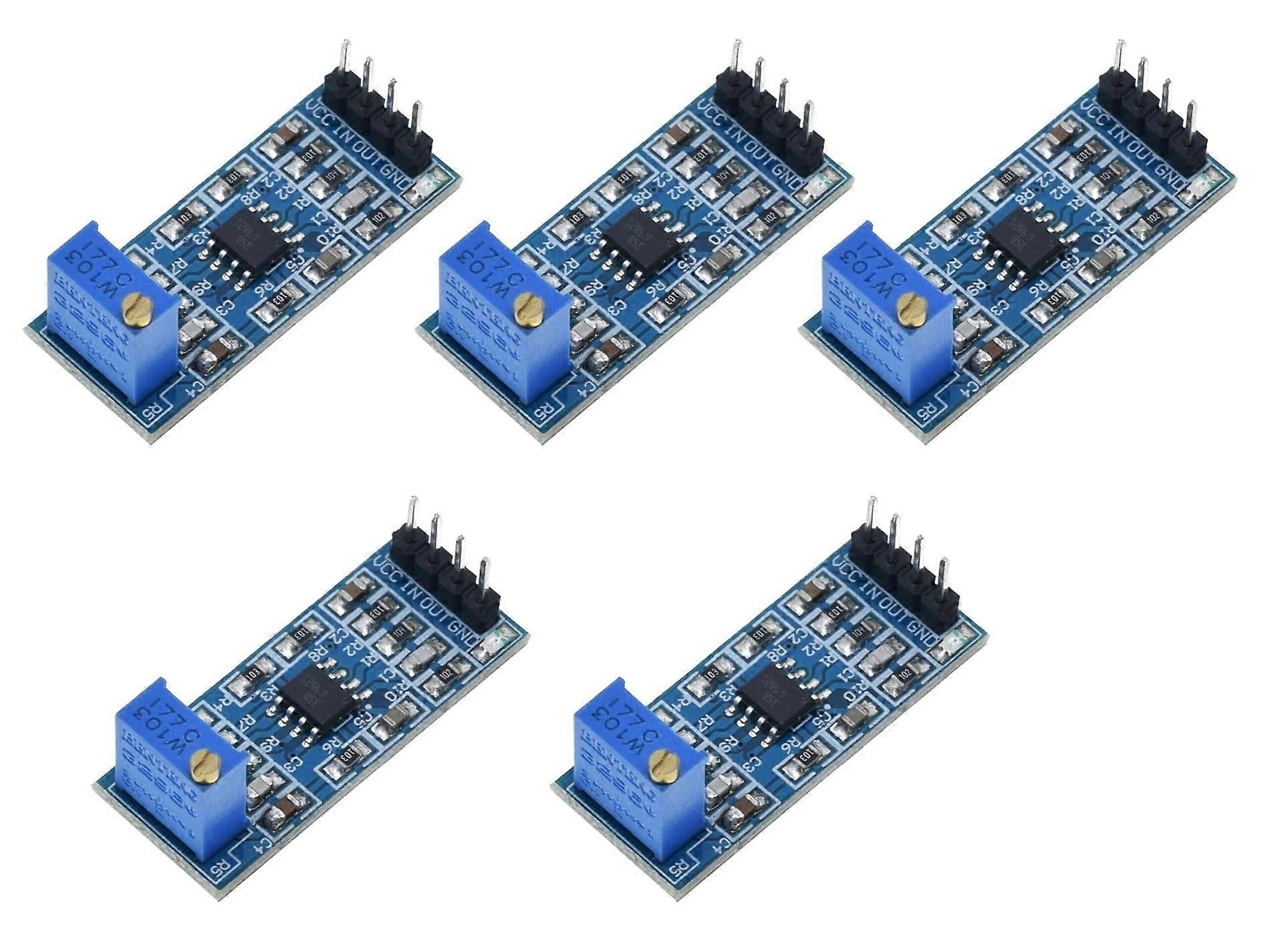 5pcs LM358 Operational Amplifier Module 100x Gain Signal Amplification Board