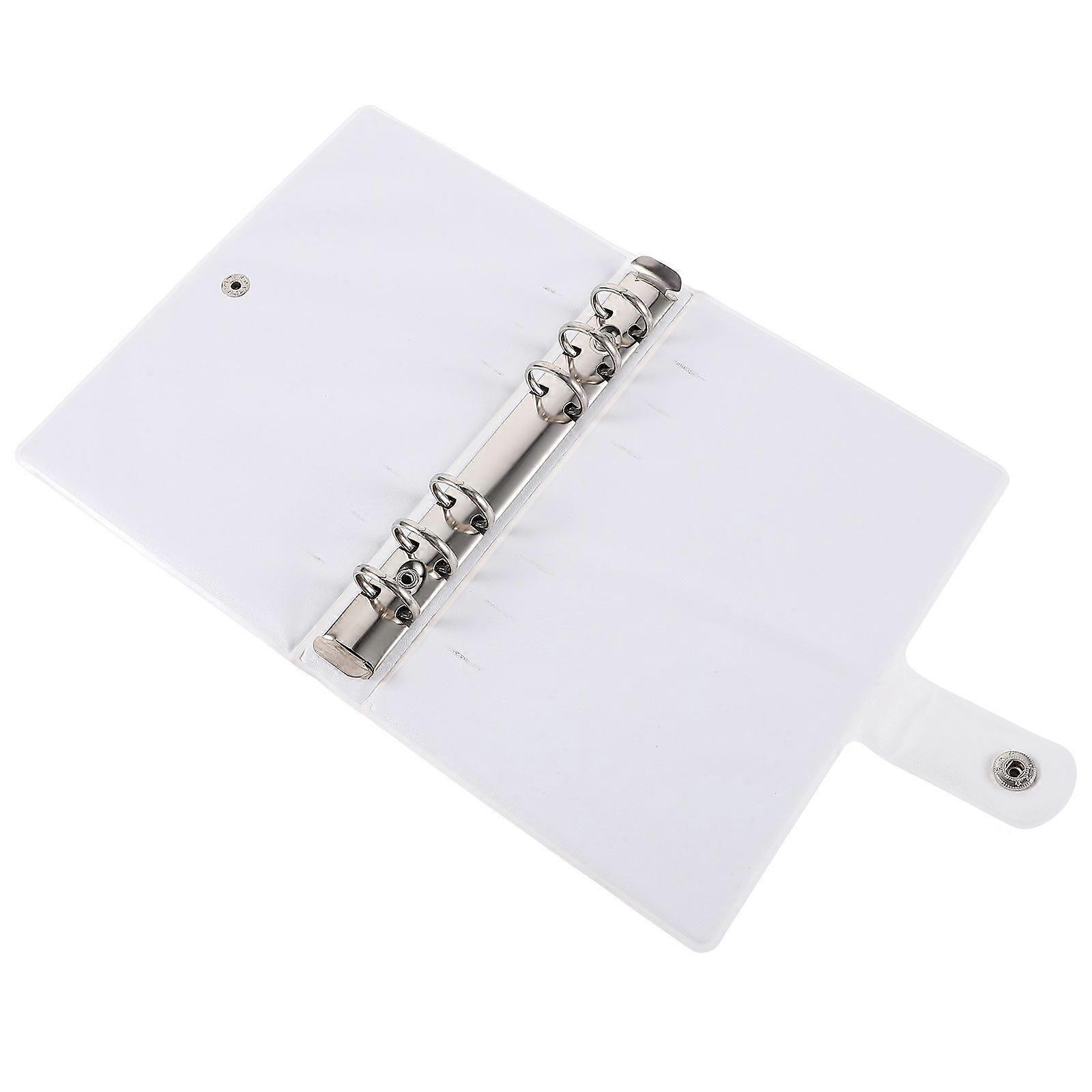 Yellow Binder Cover 6-Ring Cartoon Binder Shell for Office Use 1piece