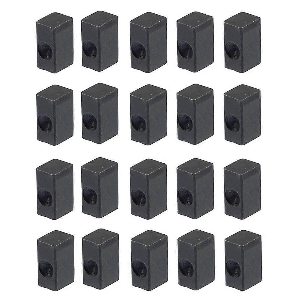 20PCS Tremolo Bridge Fine Tuning Screws String Insert Blocks Locking Nut String Lock Screws for Floyd Rose