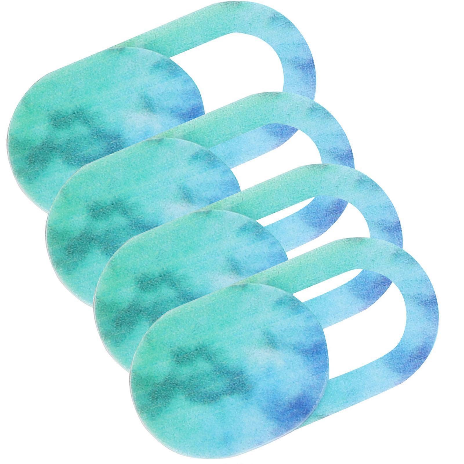 Blue Laptop Cover Slide for Protection Includes 4Pcs ABS