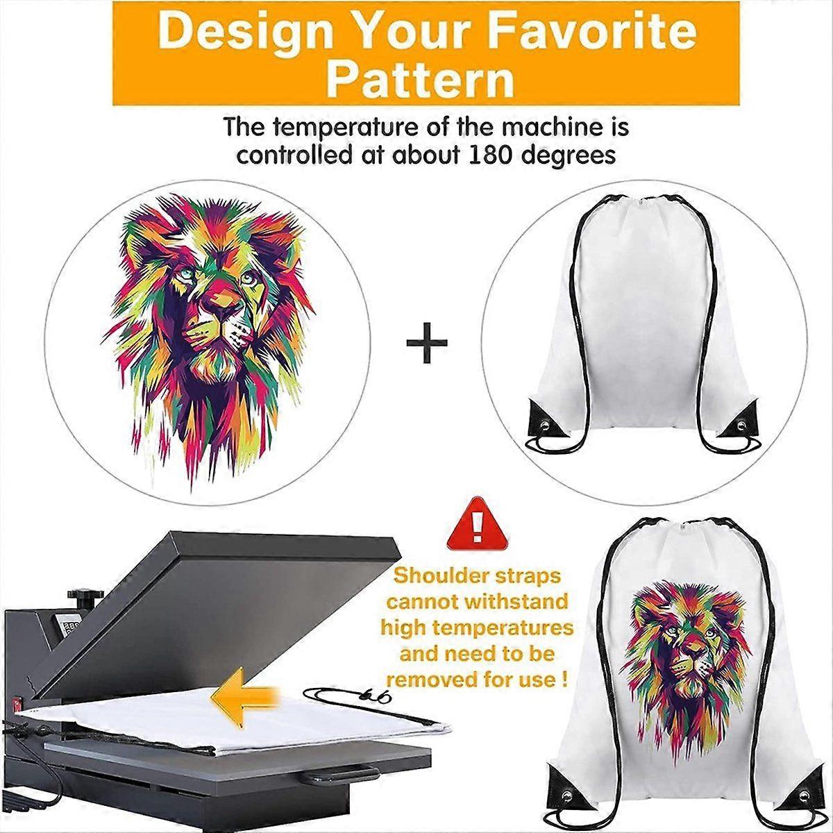 Drawstring Bags Drawstring Backpack Bulk Heat Sublimation Bags