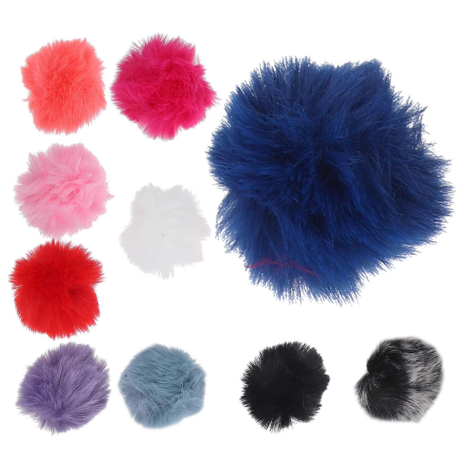 Microphone Windscreen Plush Lapel Microphone Wind Muff for 40Pcs Pack