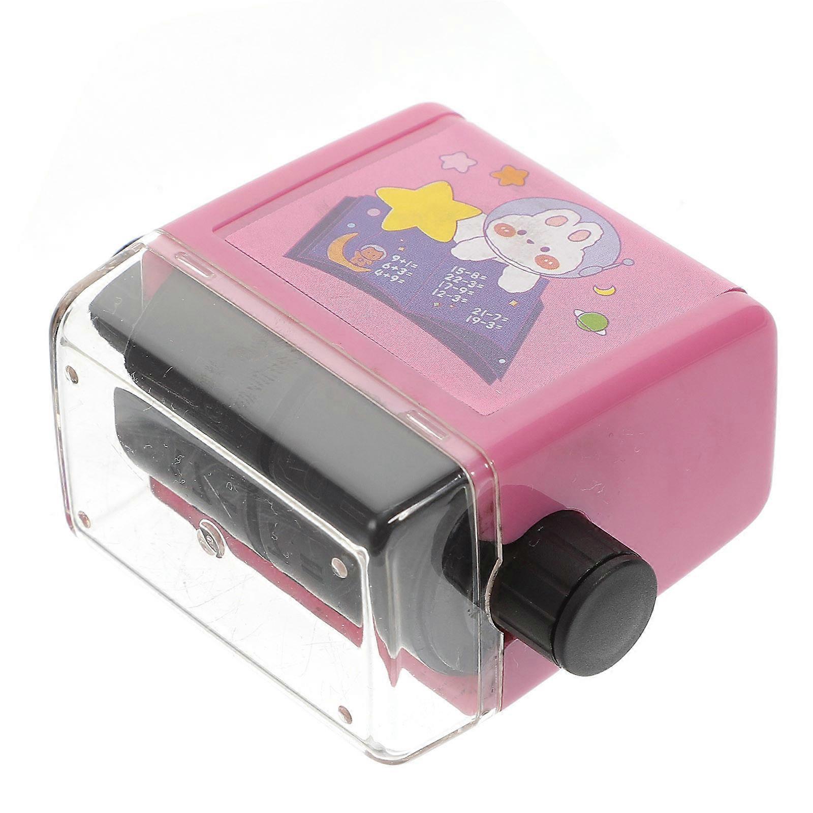 Math Roller Stamp Stamps for Division Multiplication Addition 3Pcs Kids