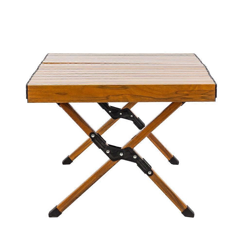 Hopfällbart campingträdgårdsbord Drevo 90cm