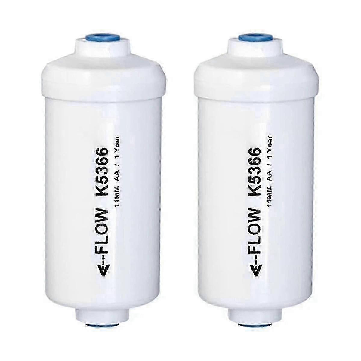 2 Pcs Replacement Fluoride Water Filter K5366 Compatible With Gravity Water Filtering System Purification Elements