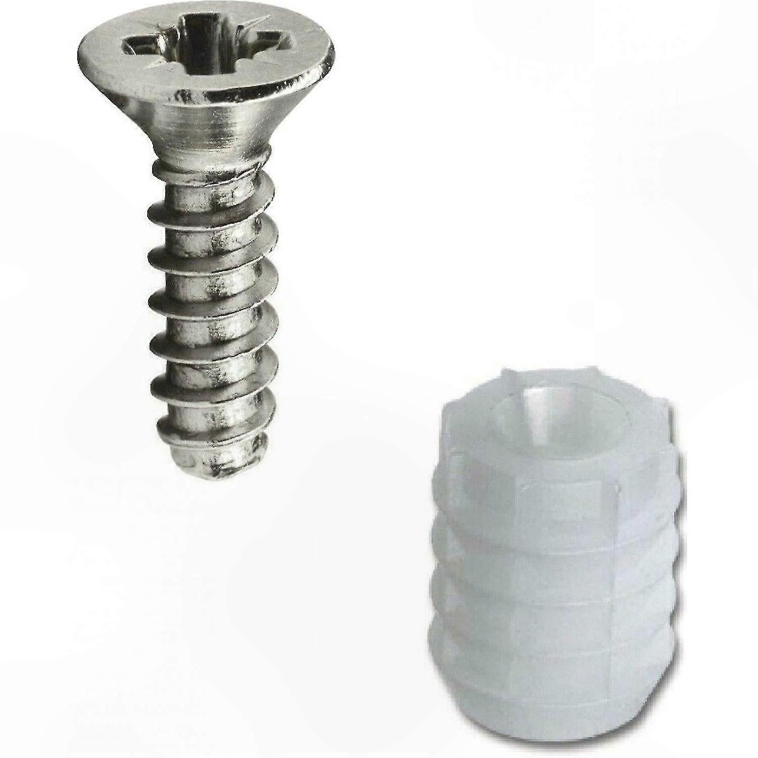8mm Dowel Hinges with Screws (10 Pack)