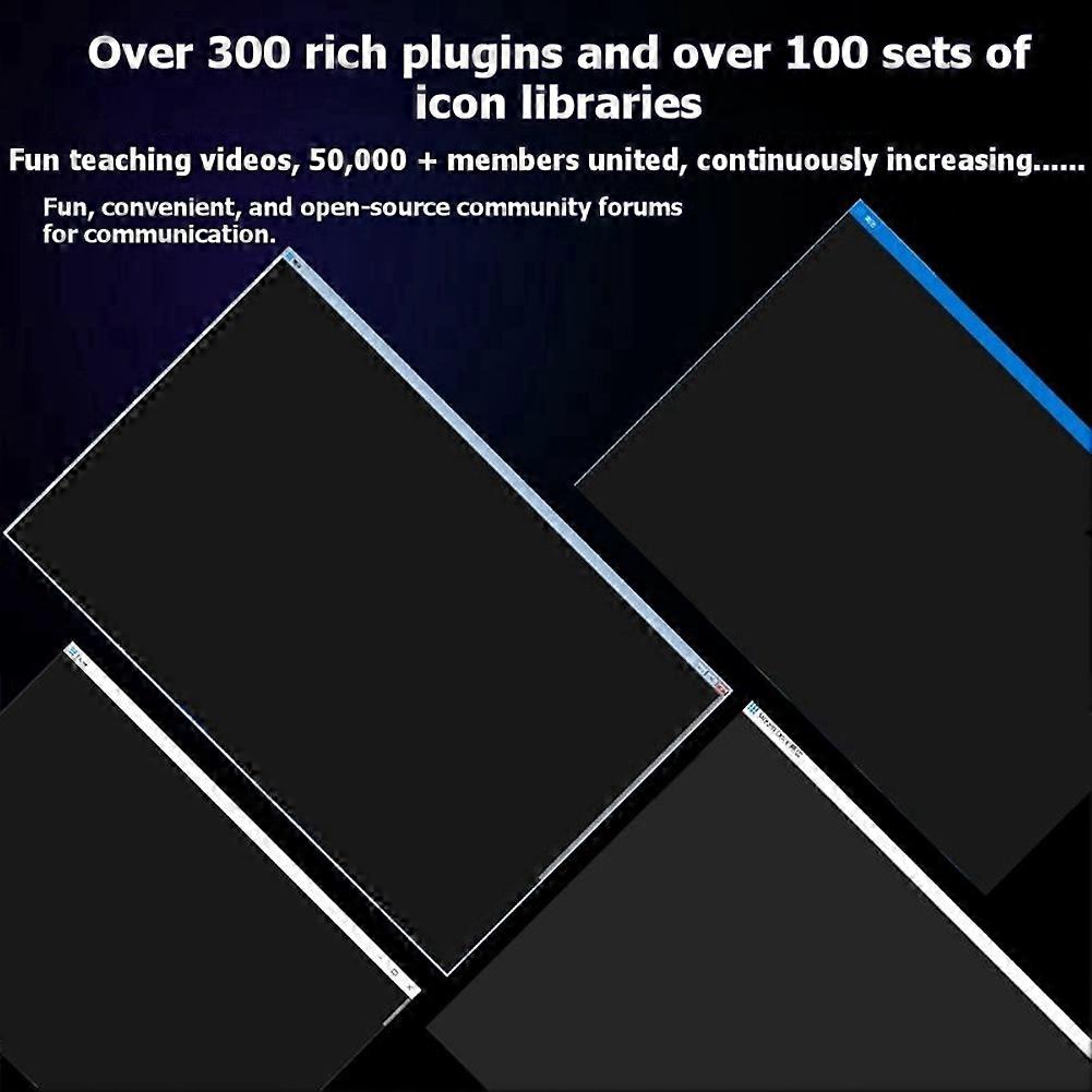 V3 15key Streamdeck with Screen Console Customize Keypad Macro Button Visualization Live Broadcast 