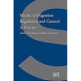 Måter for migrasjonsregulering og -kontroll i Europa