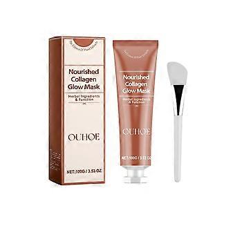 Ouhoe Collagen Exfoliating Mask Moisturizes, Hydrates, Nourishes, Anti-Wrinkle And Reduces Fine Lines On The Face. Peel-Off Mask