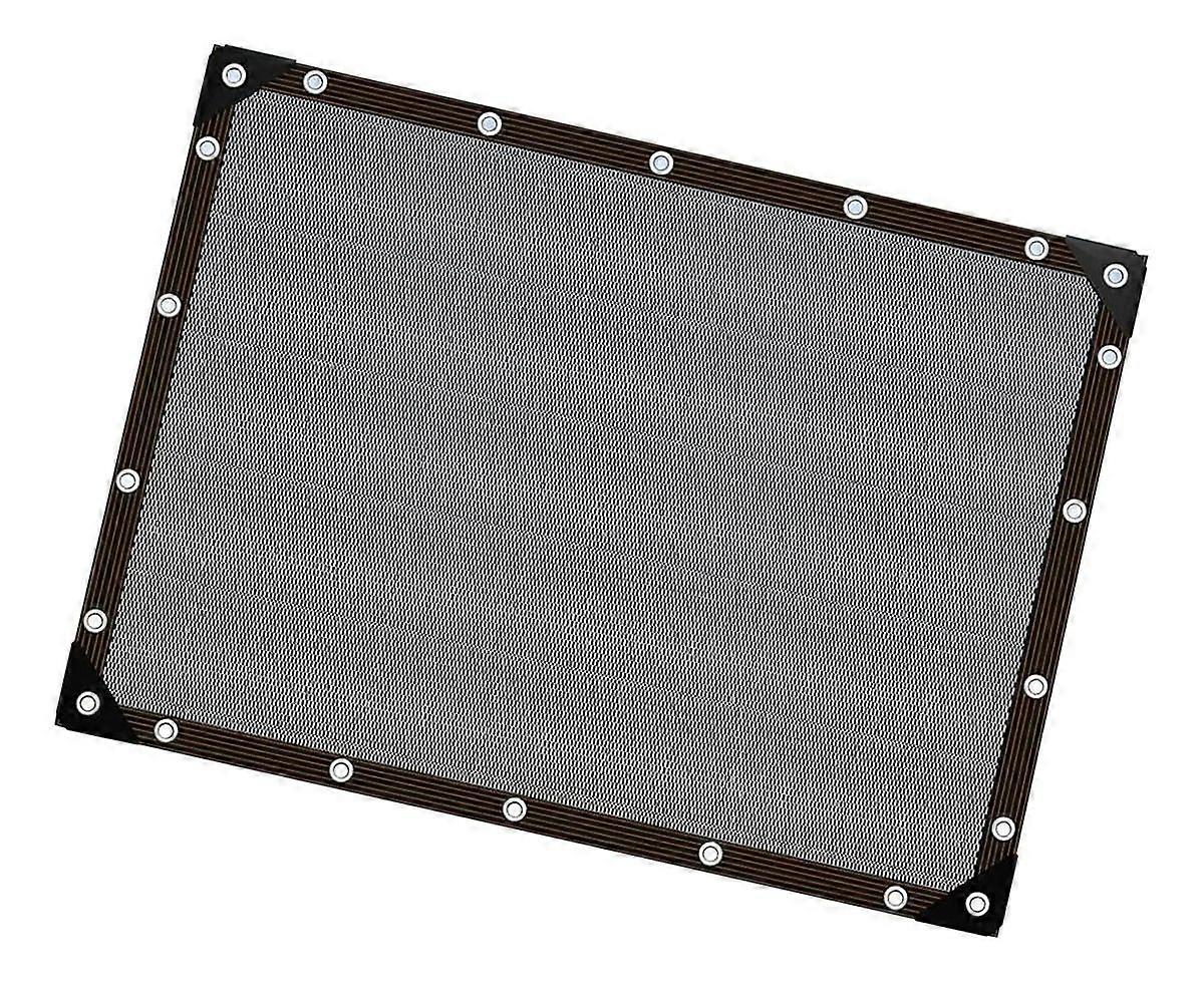 Tear-Resistant Black Shade Cloth, Foldable