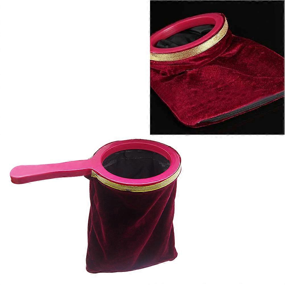 Magic Tricks Bag for Performance Stage Props 1Pcs Handle Included