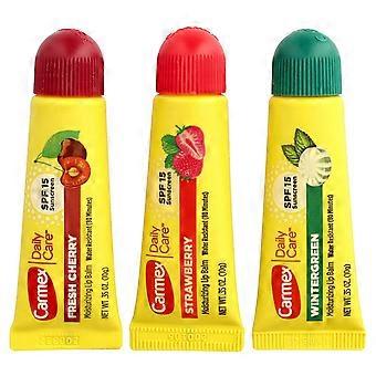 Carmex Daily Care® hydraterende lippenbalsem met SPF 15, diverse smaken, 3-pack, 10 g per stuk