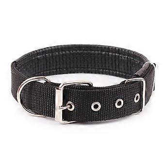 jianc-Dog collar, non-restrictive, suitable for small, medium, and large dogs, size L [2.5*55], black. Only 1 available, will be shipped randomly.