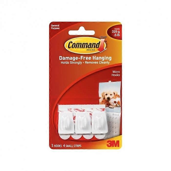 Command Micro Hooks (Pack Of 3)