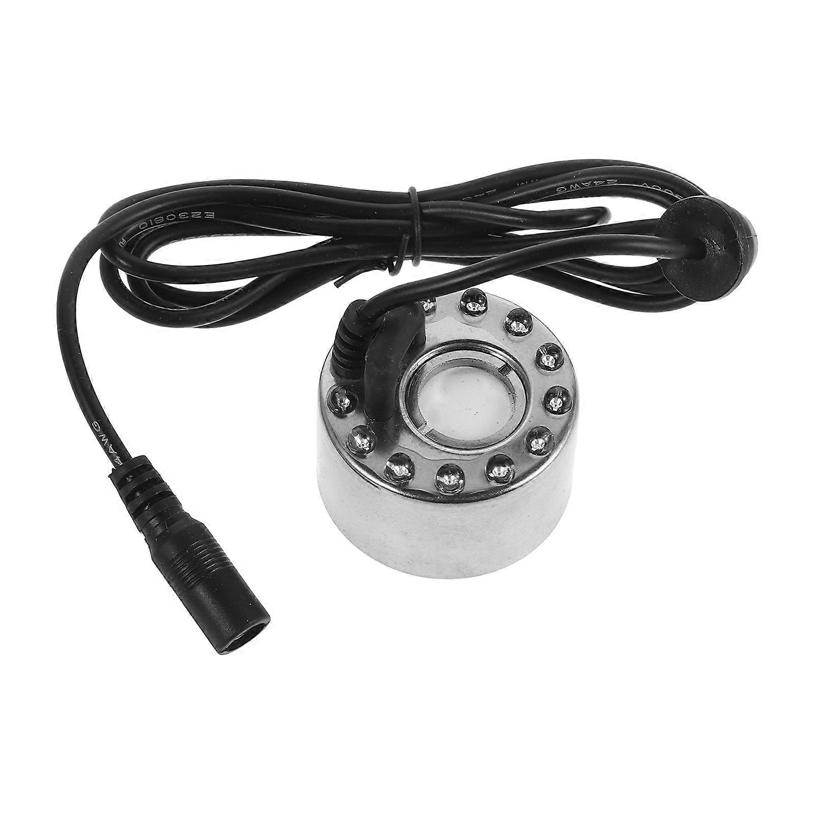 Halloween Mist Maker Atomizer for 12 LED-lys sølvfontene