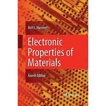 Electronic Properties Of Materials - Rolf E. Hummel - Paperback - en Book