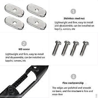 Kayak Paddle Mount Clips Sturdy Holder for Kayak Paddle Accessories