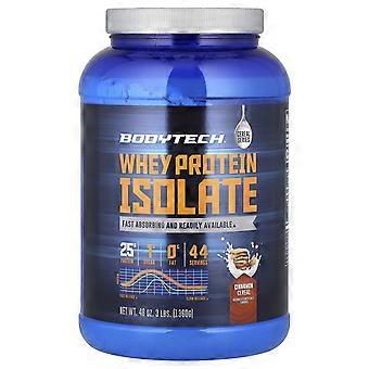 BodyTech, Whey Protein Isolado, Cereal com Canela, 1,36 kg (3 lbs)