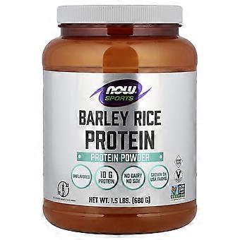 NOW Foods, Sports, Barley Rice Protein Powder, Unflavored, 1.5 lbs (680 g)