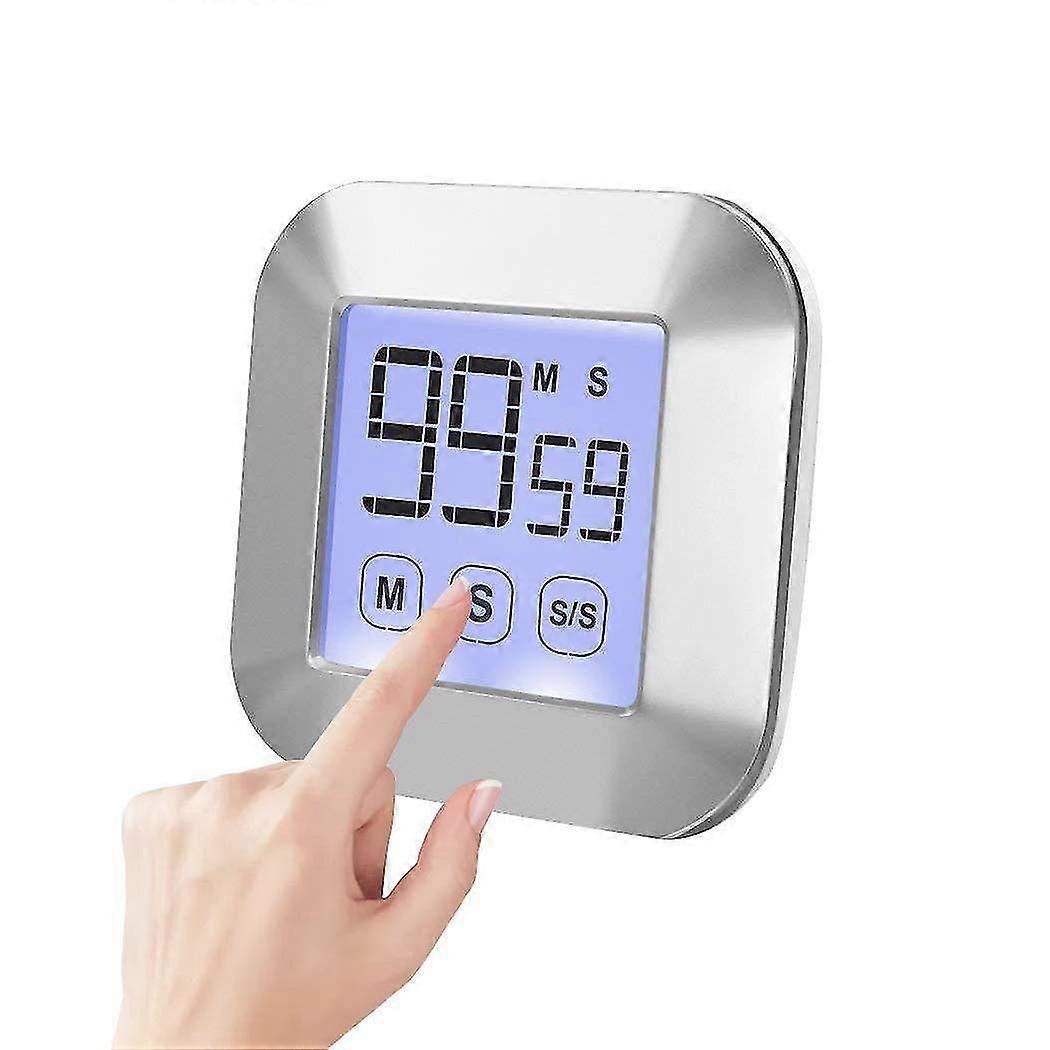 Betterlifefg Digital Kitchen Timer - Magnetic, LED Display, Touch Screen, Dual Functionality, Compact & Energy Efficient