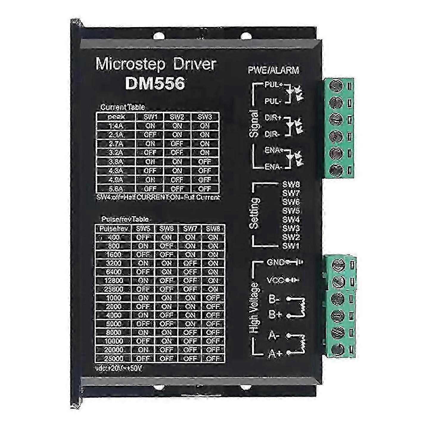For Dm556 Cnc Digital Stepper Motor Driver 2phase Stepper Motor Driver