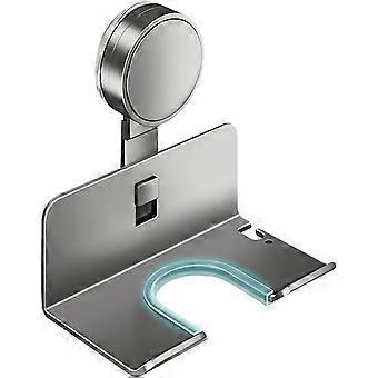 Wall Mounted Hair Dryer Holder, Hair Dryer Organizer for Bathroom - Suction Cup Hair Dryer Shelf | Hair Dryer Holder Accessories Storage, Organizer