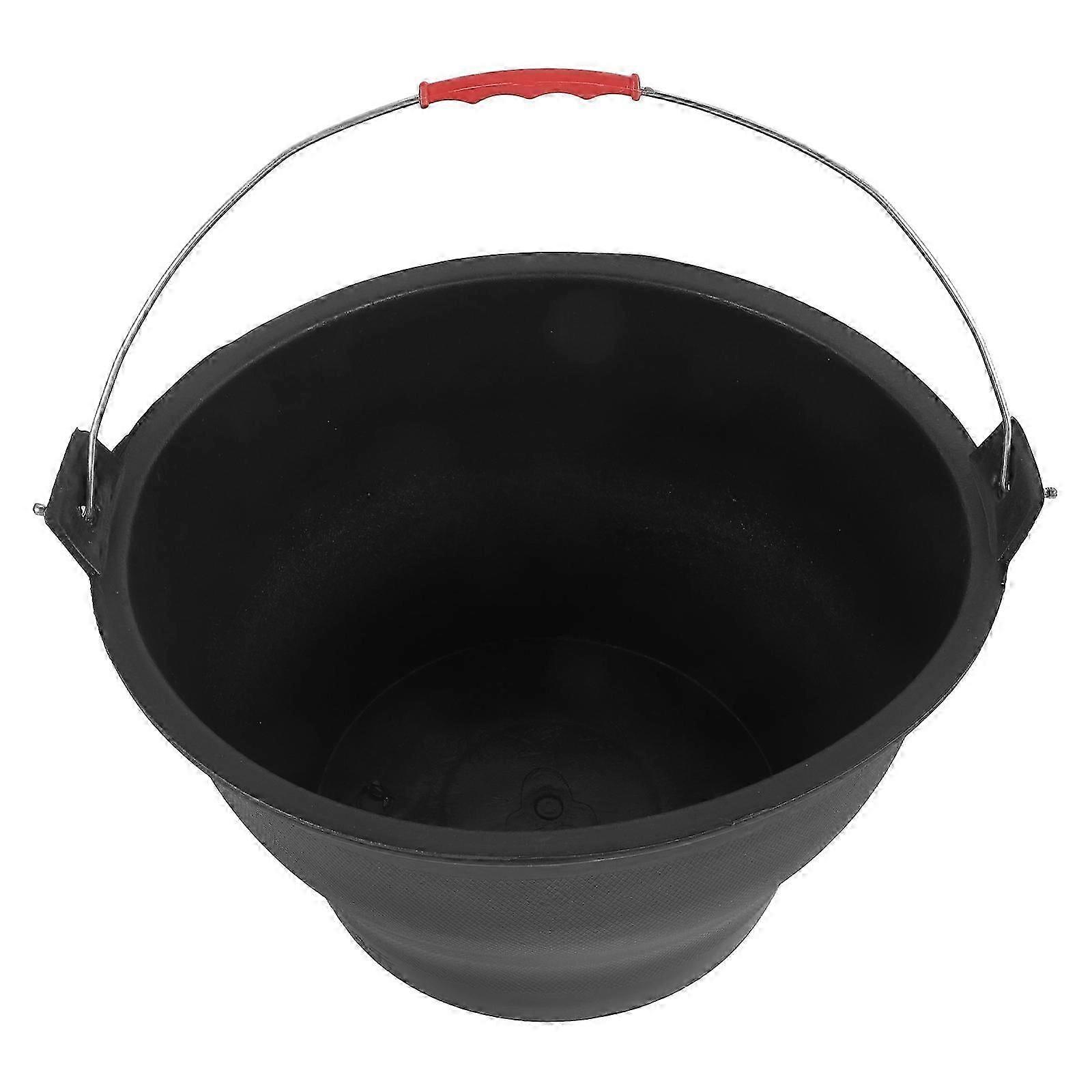 Plastic Construction Buckets | Abrasion Resistant | Multi-functional Trash Bin | 1Set