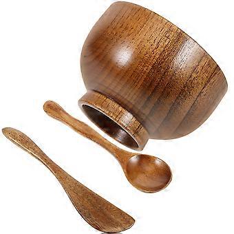 1 Satz Holz Gesichtsmaske Herstellung Bowl DIY Maske Bowl Bequeme Maskenmischwerkzeuge