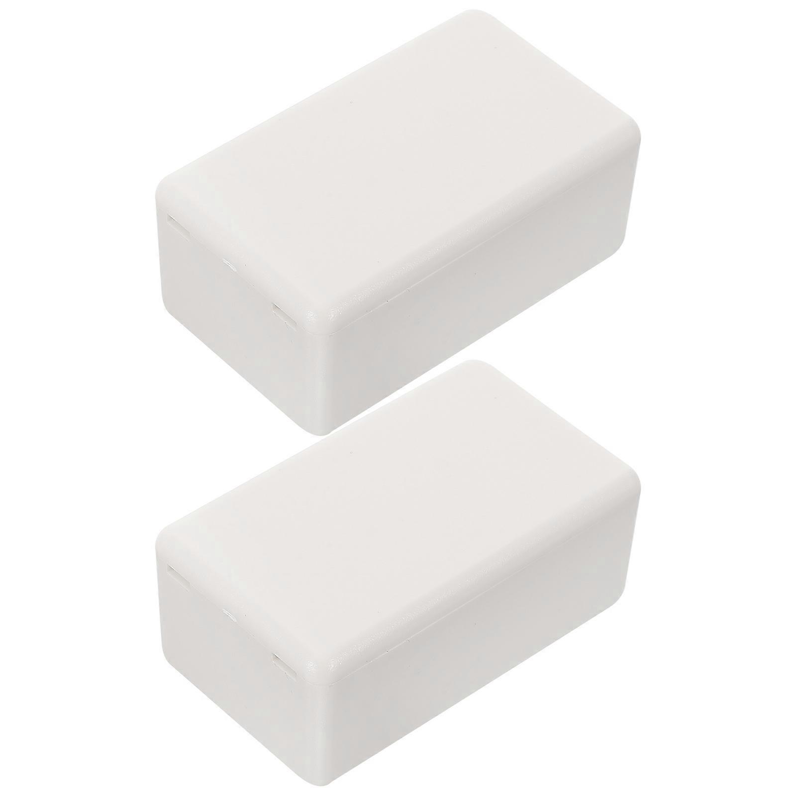 2pcs Electronic Enclosure Box Plastic Electronic Project Case Junction Case Plastic Junction Box
